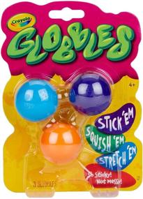 img 2 attached to 🖍️ Crayola 74-7291 Globbles - Pack of 3, Assorted Colors