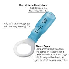 img 3 attached to 🔌 Haisstronica Copper Connectors: Ideal for Automotive, Watercraft, and Electronics!