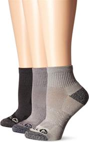 img 2 attached to Enhance Your Hiking Experience with Merrell Women's Cushioned Performance Hiker Socks