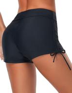 sands coast waisted bottoms: trendy women's clothing for swimsuits logo