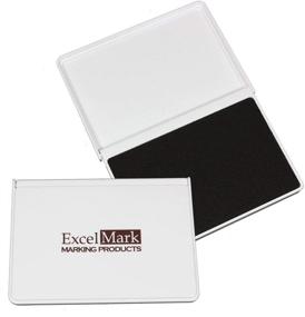 img 4 attached to 🖌️ ExcelMark Brown Ink Pad for Rubber Stamps - 2-1/8" x 3-1/4" Dimensions - Enhanced SEO