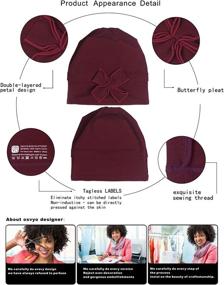 img 2 attached to 🧢 Cotton Chemo Turbans: Stylish Headwear Beanie Hat Cap for Women Undergoing Cancer Treatment and Hair Loss