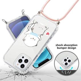 img 3 attached to Eouine Crossbody Case For Huawei Y6 2019 [6 Portable Audio & Video