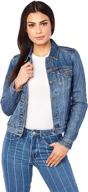 levis premium plus size original trucker women's clothing in coats, jackets & vests logo