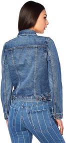 img 1 attached to Levis Premium Plus Size Original Trucker Women's Clothing in Coats, Jackets & Vests