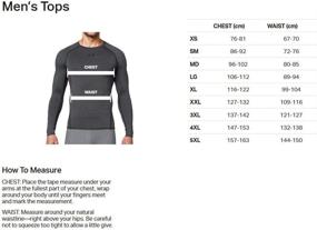 img 2 attached to Stay Warm and Comfortable with Under Armour Men's ColdGear Armour Compression Mock Long-Sleeve T-Shirt