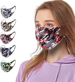 img 3 attached to Colorful Face_Mask Protective Breathable Comfortable