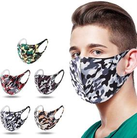 img 4 attached to Colorful Face_Mask Protective Breathable Comfortable