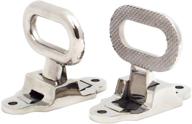 🚗 red hound auto 2x stainless steel folding step assist grab handle - marine grade safety for trucks, rvs, boats logo