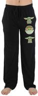 mandalorian baby yoda sleep pants xx large men's clothing logo