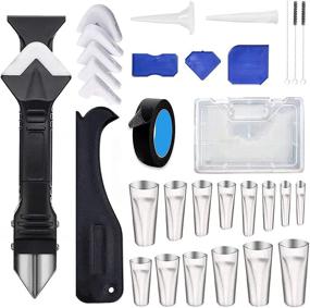 img 4 attached to Caulking Finisher Tools Kit 32Pcs