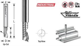 img 3 attached to Однорежущие инструменты Amana Spiral Single Aluminum Cutting