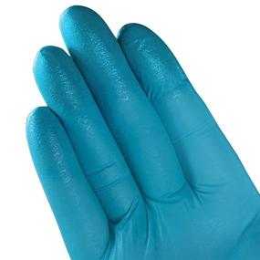 img 2 attached to 🧤 Large Blue Nitrile Gloves (41078) by Kleenguard - Powder-Free, 6 Mil, Ambidextrous, Thin Mil, 20/Bag, Light Blue