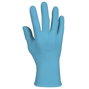 img 3 attached to 🧤 Large Blue Nitrile Gloves (41078) by Kleenguard - Powder-Free, 6 Mil, Ambidextrous, Thin Mil, 20/Bag, Light Blue