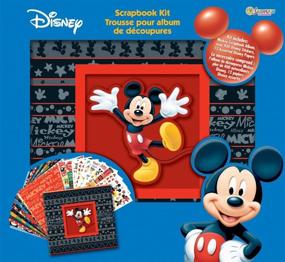 img 1 attached to 🐭 Disney Mickey Mouse 12x12 Scrapbook Album Kit by Sandylion