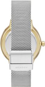 img 2 attached to ⌚ Элегантно вечное время: Женские минималистичные часы Skagen из нержавеющей стали.