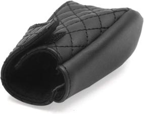 img 3 attached to AUTUT Universal Black Leather Shift