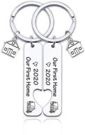 ribukat couples keychain first keychains logo