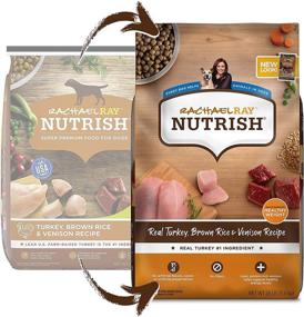 img 2 attached to 🐶 Rachael Ray Nutrish Dry Dog Food Turkey, Brown Rice & Venison Recipe for Weight Management - Packaging May Vary: Quality Nutrition for Controlled Canine Weight