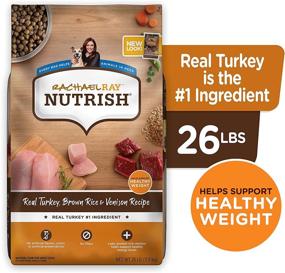 img 3 attached to 🐶 Rachael Ray Nutrish Dry Dog Food Turkey, Brown Rice & Venison Recipe for Weight Management - Packaging May Vary: Quality Nutrition for Controlled Canine Weight