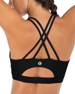 👙 strappy crisscross removable women's lingerie, sleep & lounge clothing by running girl logo