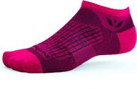 🏃 swiftwick aspire zero running and cycling socks: moisture-wicking, no-show, for men and women логотип