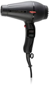 img 3 attached to Pibbs Twin Turbo 3800 Ionic & Ceramic Hair Dryer - Black: Efficiency and Style Combined