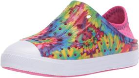 img 4 attached to Skechers Girls Cali Gear Water Shoe: Vibrant Multi-Colored Design, Perfect for Little Kids Size 9