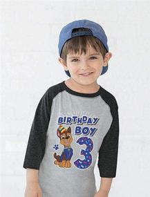 img 2 attached to 🐾 Paw Patrol 3rd Birthday Boy Shirt: Perfect for Paw Patrol-themed Parties!