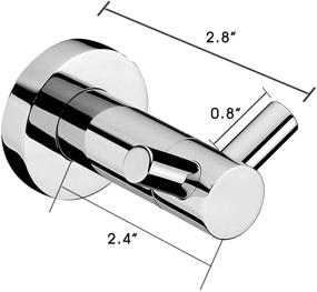 img 3 attached to Настенная полированная нержавеющая одежда CRW