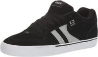 🌎 globe men's skateboard shoes in black - optimized for men's skateboarding logo