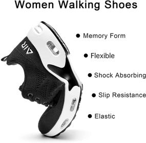 img 1 attached to Artlea Non Slip Breatheble Athletic Sneakers Women's Shoes in Athletic