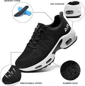 img 2 attached to Artlea Non Slip Breatheble Athletic Sneakers Women's Shoes in Athletic