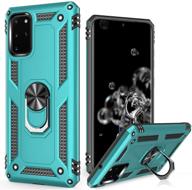 📱 lumarke galaxy s20+ plus case: military grade heavy duty cover with magnetic kickstand for samsung galaxy s20 plus turquoise logo