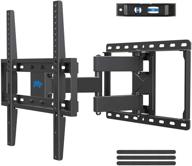 mounting dream full motion tv wall mount bracket with articulating arm for 26-55 inch led, lcd flat screen tv - vesa 400 x 400 mm, 66 lbs loading - md2378 logo