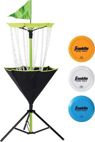 img 4 attached to Franklin Sports Disc Golf Set