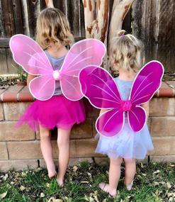 img 3 attached to 🦋 Fedio Princess Butterfly Costume Birthday: Unleash Your Little One's Magical Fantasy!