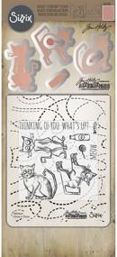 img 1 attached to Sizzix Tim Holtz Alterations Texture Scrapbooking & Stamping