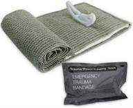 douheal medical compression bandage (6''), breathable material, life-saving first aid pressure bandage for trauma логотип