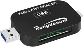 img 4 attached to 📸 Rongdeson XQD Card Reader: USB & Type C Connection, Compatible with Sony G/M Series & Lexar 2933x 1400x + All USB Mark XQD Cards