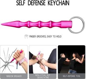img 1 attached to ENZOU Self Defense Keychain Set For Women And Kids Security & Surveillance