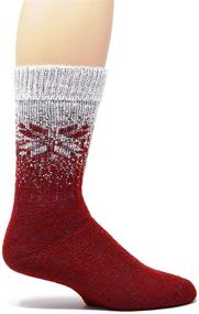 img 2 attached to Ultimate Snowflake Warrior Alpaca Socks