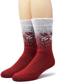 img 4 attached to Ultimate Snowflake Warrior Alpaca Socks