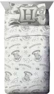 spellbound: jay franco harry potter 3 🪄 piece twin sheet set - unlock the magic! logo