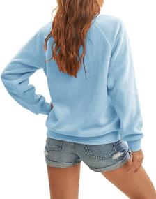 img 1 attached to Panadila Oversized Crewneck Sweatshirt Pullover Outdoor Recreation