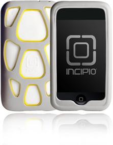 img 1 attached to Incipio Silicone Touch Charcoal Yellow