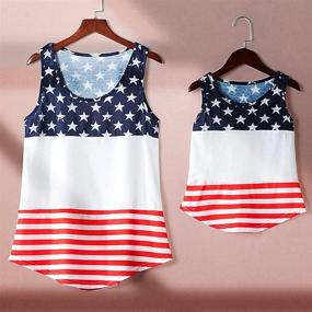 img 3 attached to Stylish & Trendy Xuuly Fourth Clothes Stripes T Shirt for Girls - Fashionable Girls' Clothing