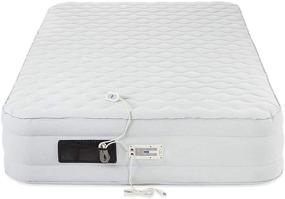 img 3 attached to 🛏️ Aerobed Luxury Pillow Top Full Size Air Mattress - 16 Inch Tall with Built-In 120V AC Electric Pump