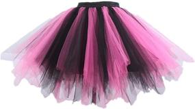 img 2 attached to 👸 Sparkling Princess Tutu Skirts: Layered Tulle Dresses for Girls