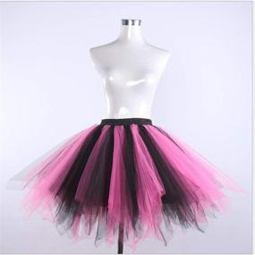 img 1 attached to 👸 Sparkling Princess Tutu Skirts: Layered Tulle Dresses for Girls